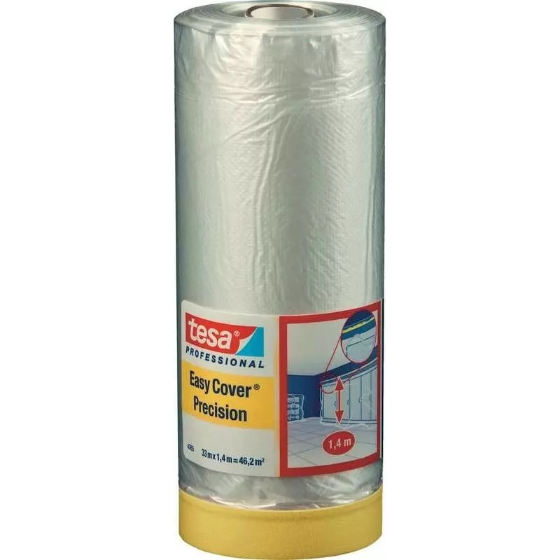 Apsauginė paviršiaus plėvelė Tesa Easy Cover 4369 — 30 m × 1,5 m