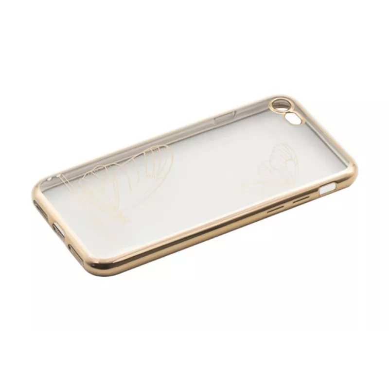 Cover Tellur iPhone 7 TLL121211 Gold Transparent