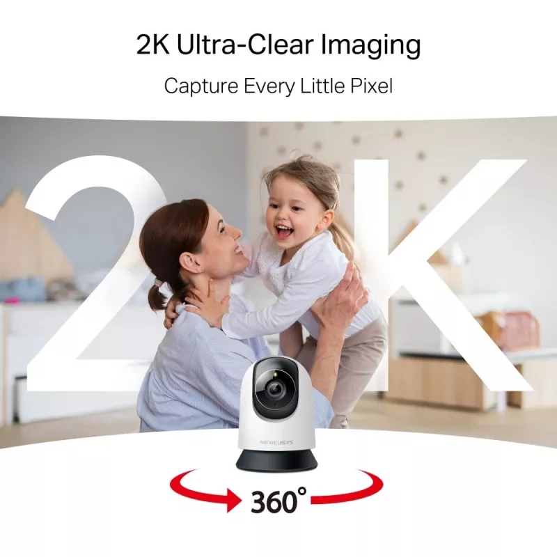 Namų apsaugos kamera TP-LINK MC210 Pan/Tilt Wi‑Fi 1080p naktinis matymas