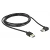 USB kabelis DeLOCK 5 m USB 2.0 A m/m 90°