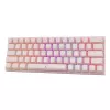 Mechaninė žaidimų klaviatūra White Shark Wakizashi GK-002421V2 Pink US-Blue išdėstymas