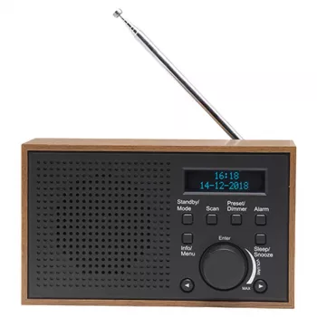 Radio Denver DAB-46DARK Pilka