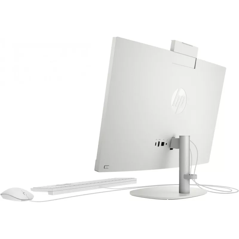 HP 24-cr0009ng AMD Ryzen™ 3 7320U 60,5 cm (23.8) 1920 x 1080 Pixel viskas viename kompiuteris 8 GB LPDDR5-SDRAM 512 GB SSD „Windows 11 Home“ Wi-Fi 6 (802.11ax) Balta (A04VWEA#ABD)
