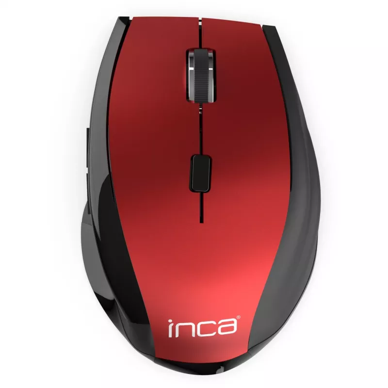 Cian Technology GmbH INCA pelė IWM-500GLK Nano-USB belaidė lazerinė 1600 DPI RD mažmeninė pakuotė