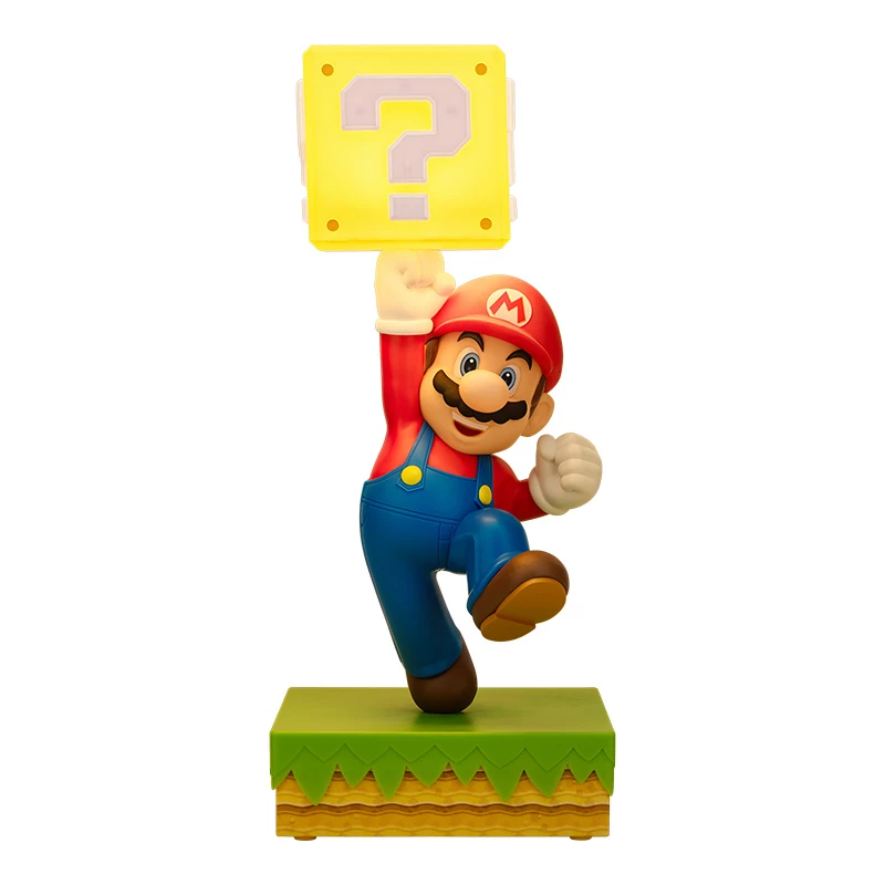 Stalinė lempa Paladone Super Mario Diorama Light — dekoratyvinė šviečianti diorama stalui ar lentynai