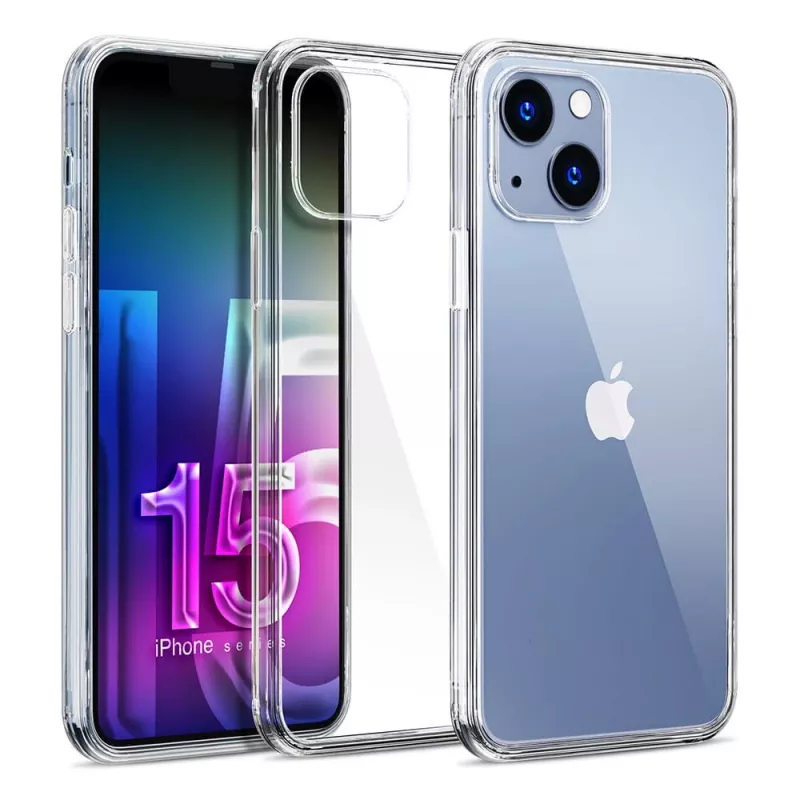 3MK Clear Case mobiliojo telefono dėklas 3MK iPhone 15 skaidraus dizaino