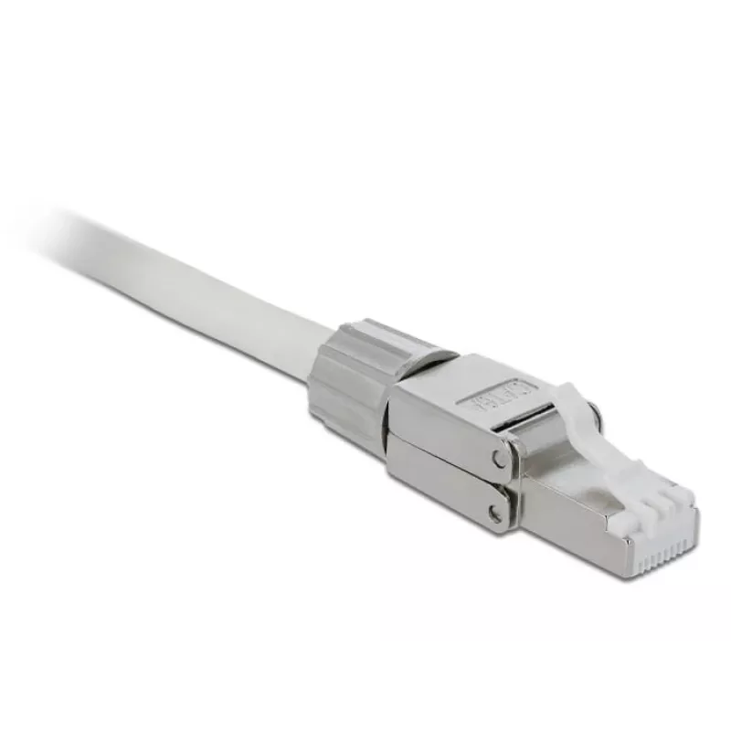Laidinė jungtis DeLOCK 86477 RJ-45 Pilka