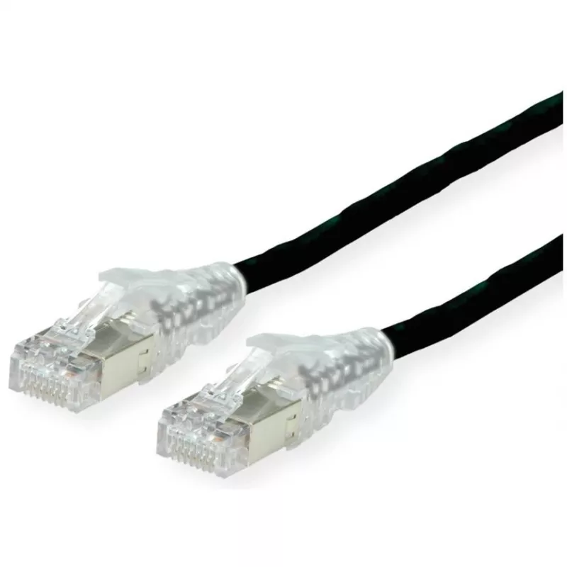 Datwyler Cat.6 H, AMP v2, juodas 5 m Datwyler CU 7702 flex LS0H, AMP v2 (21.05.0555)