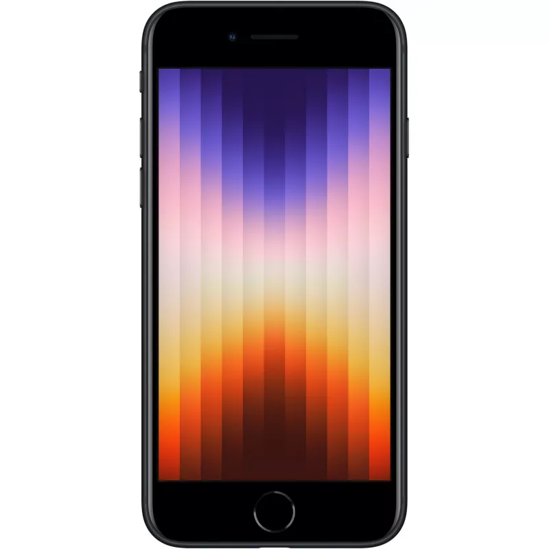 iPhone SE 2022 128GB Dual-SIM Midnight 11,94 cm 4,7 colio IPS LCD ekranas iOS 15. 12 MP kamera