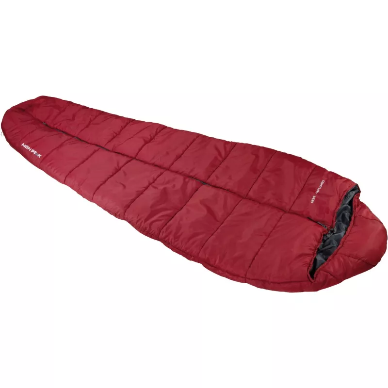 Mumijos formos miegmaišis High Peak Century 300 Poliesteris Pilka Raudona 230 cm