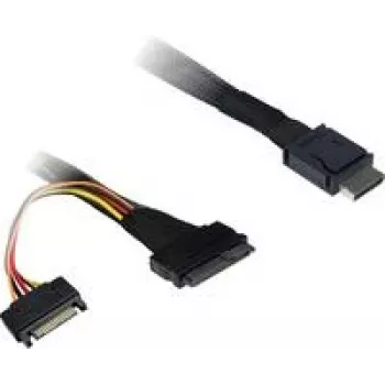 SAS kabelis Inter-Tech 88885642 juodas aukštos kokybės duomenų perdavimas