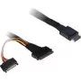 SAS kabelis Inter-Tech 88885642 juodas aukštos kokybės duomenų perdavimas
