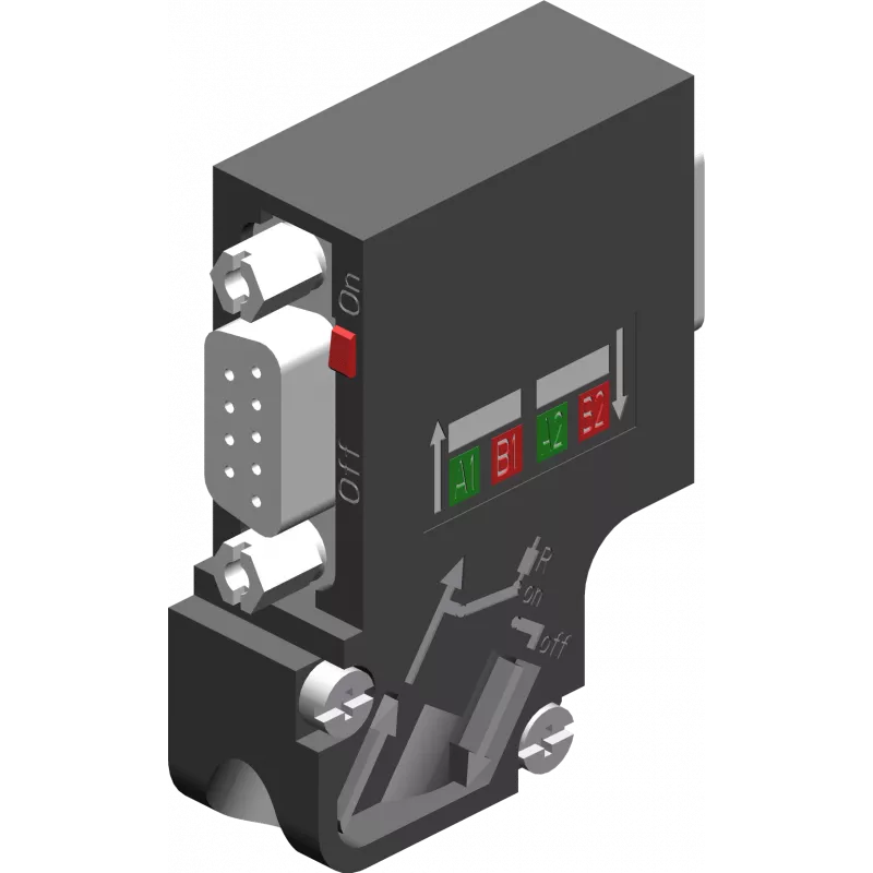 Siemens 6ES7972-0BB61-0XA0 kabelio jungties adapteris