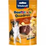 Šunų skanėstas Vitakraft Beef Stick Quadros 70 g — hipoalerginis kietas kiaulienos užkandis, be glitimo, be cukraus