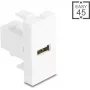 USB 2.0 Type-A į Type-B kabelio adapteris, DELOCK 90907, Easy 45 modulis