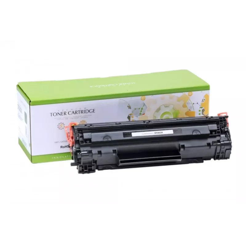 Suderinama Static-Control Hewlett-Packard CF283X / Canon CRG-737, juoda, 2200 psl.