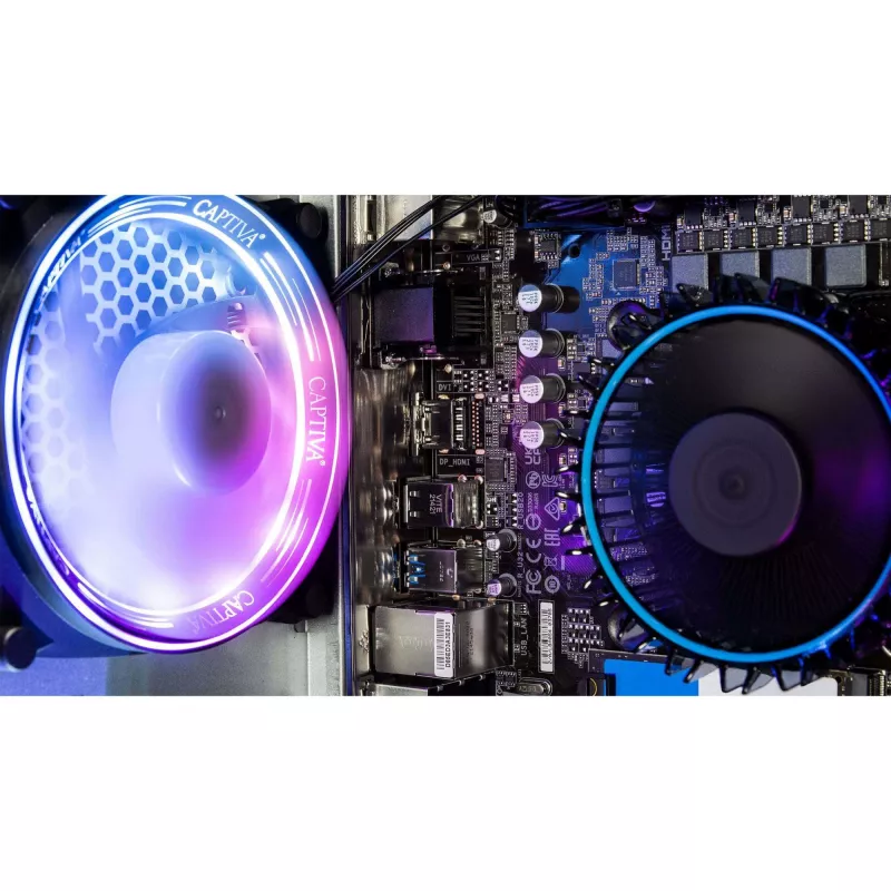 Kompiuteris Captiva CAPTIVA PC Advanced Gaming R92-769 Ryzen 7 5700X 32GB SSD 1TB RTX5060 Ti 8GB Windows 11 Home 64-bit