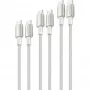 4smarts USB-C į USB-C laidas PremiumCord 100W 3m baltas - 3 m - USB C - USB C - USB 2.0 - 0,48 Gbit/s - Baltas