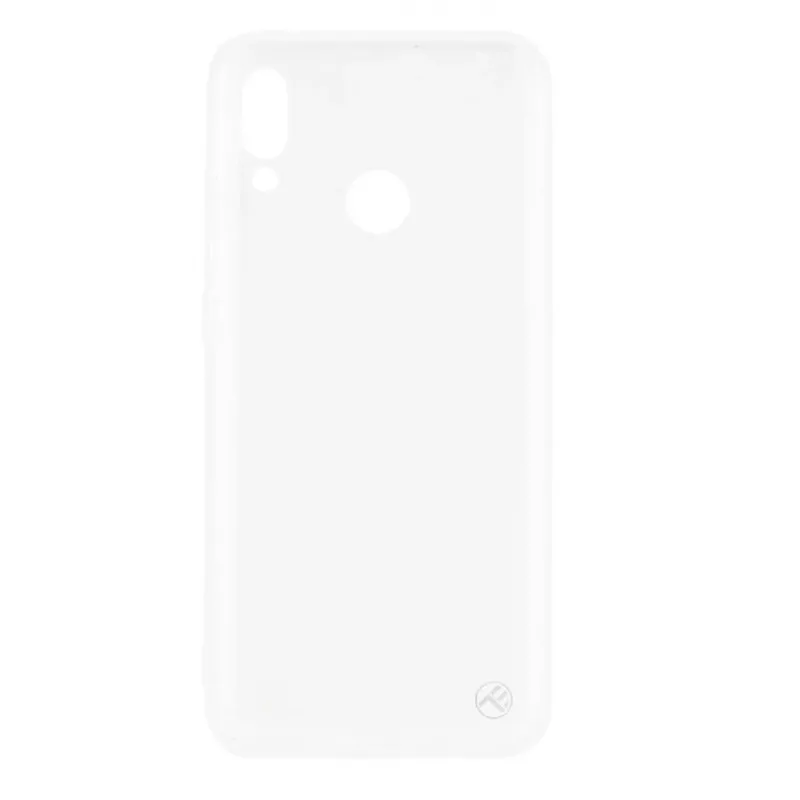 Silikono dėklas, skirtas „Huawei Y9 2019“, „Tellur“, permatomas