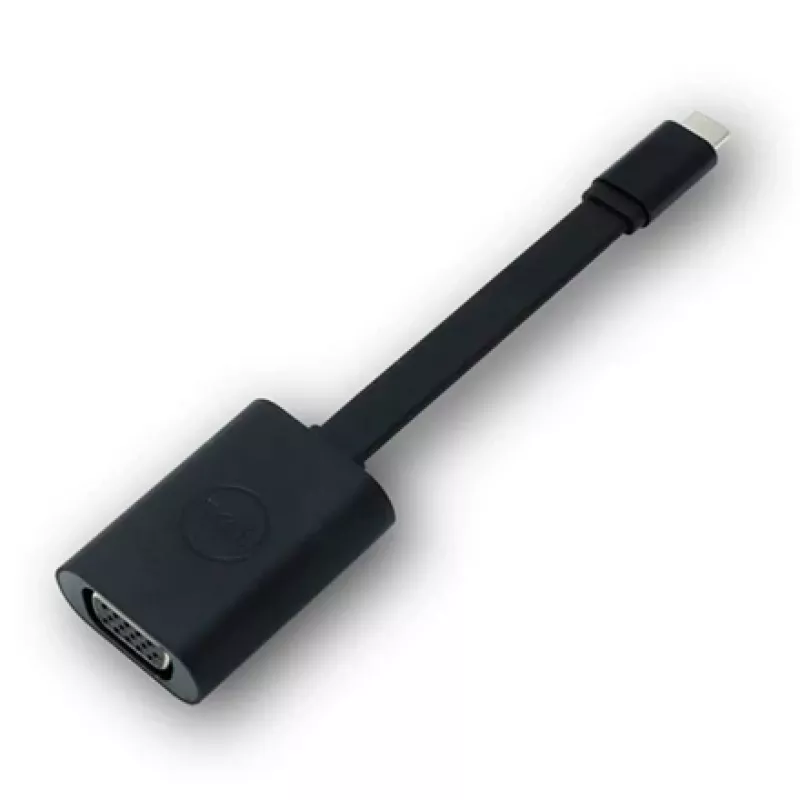 USB Type-C į VGA adapterio raktas Dell 470-ADFQ — USB-C į VGA vaizdo adapteris