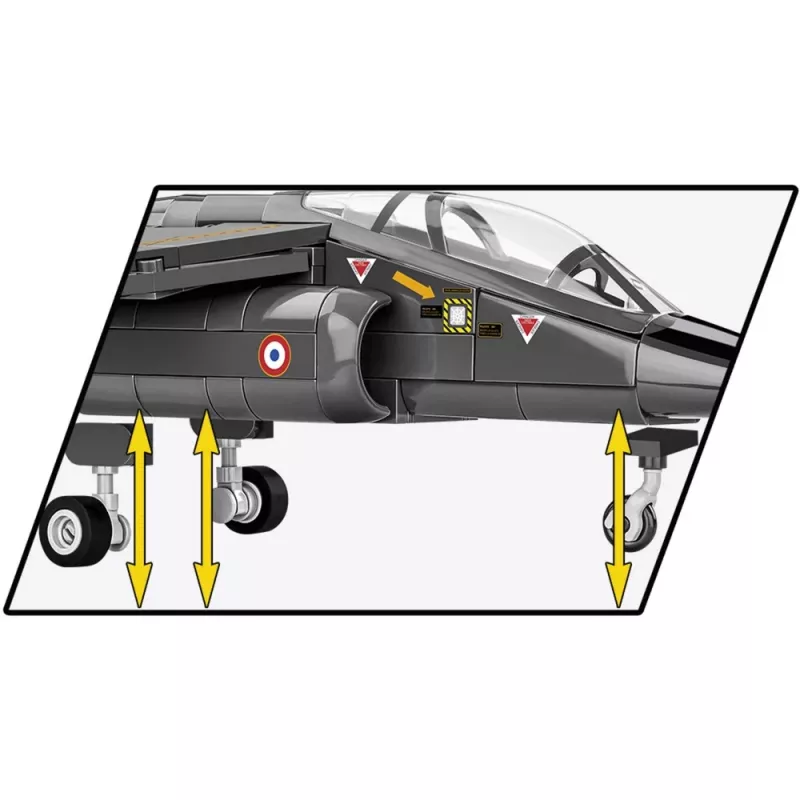 Statybiniai blokeliai COBI Alpha Jet Ginkluotosios pajėgos 364 vnt.