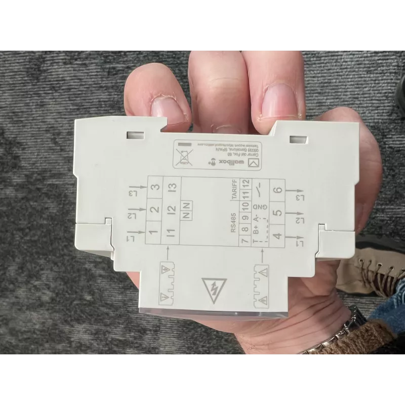 Wallbox | Galios matuoklis (3 fazių iki 65A / Carlo Gavazzi / EM340 / Carlo Gavazzi)