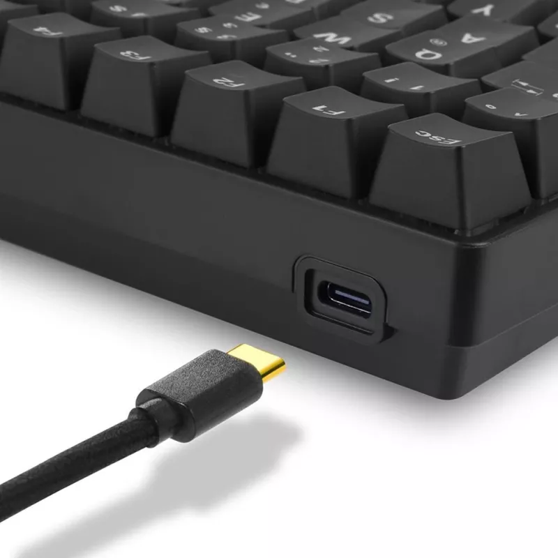 Sharkoon SKILLER SGK50 S3 klaviatūra, žaidimų, USB, QWERTZ, vokiška, juoda