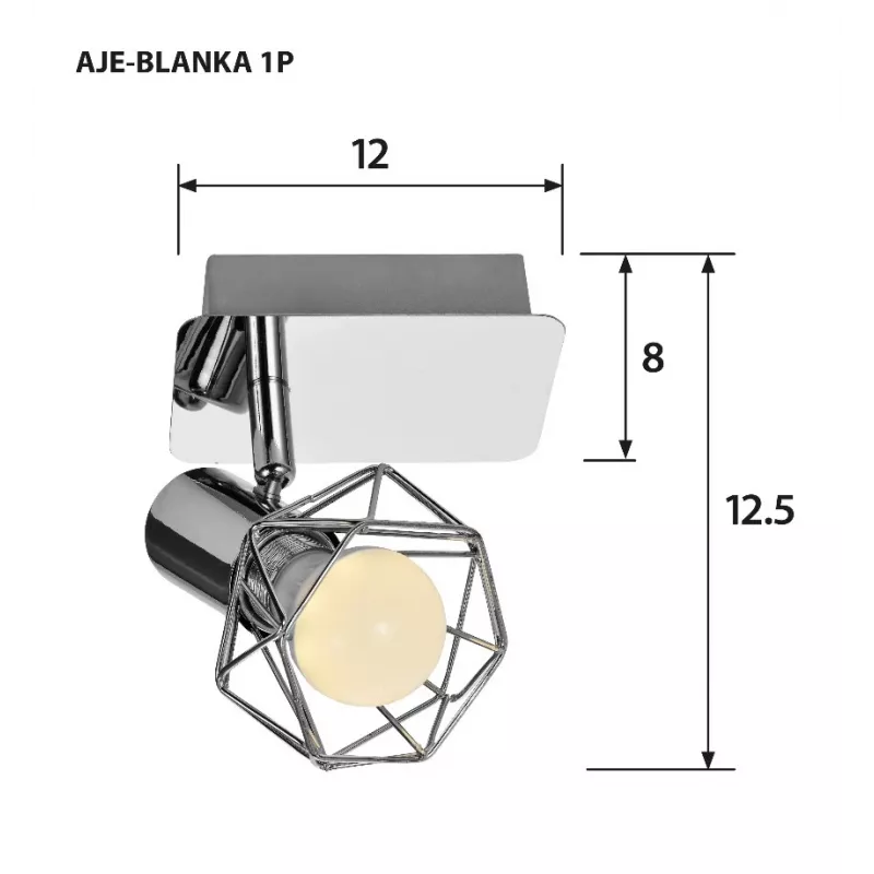 Activejet AJE-BLANKA 1P prožektorius