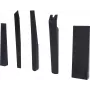 Plastikinių pleištų rinkinys ks tools 911.8160, atsparūs smūgiams, 5 vnt.