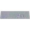 CANYON klaviatūra HKB-W11 UK/US RGB dviejų režimų belaidė pilka