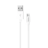 USB laidas SAVIO CL-124 USB 2.0, USB A į Mikro-USB B, 2 m, baltas