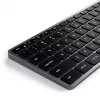 Satechi plonas W3 klaviatūra USB-C su skaičių klaviatūra (pilka)