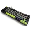 Mechaninė klaviatūra MEDIA-TECH MT1260 Red Core MX60, 60 % formos koeficientas, CHERRY MX Red jungikliai, RGB apšvietimas, USB, žalia