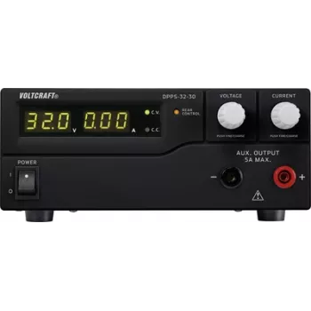 VOLTCRAFT Laboratory maitinimo šaltinis, reguliuojamas DPPS-32-30 1 - 32 V/DC 0 - 30 A 960 W USB programuojamas Išėjimų skaičius 1 x (DPPS-32-30)