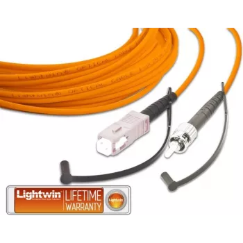 Lightwin High Quality Simplex LWL komutacinis kabelis, MM OM2, SC - ST LWL komutacinis kabelis (LSP-50 SC-ST 2.0)