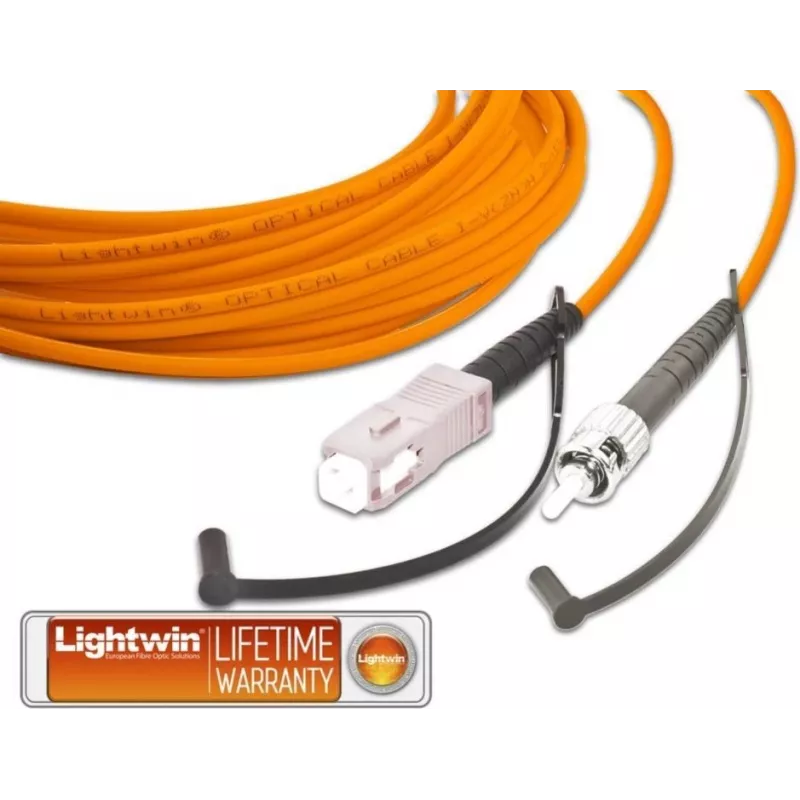 Lightwin High Quality Simplex LWL komutacinis kabelis, MM OM2, SC - ST LWL komutacinis kabelis (LSP-50 SC-ST 2.0)