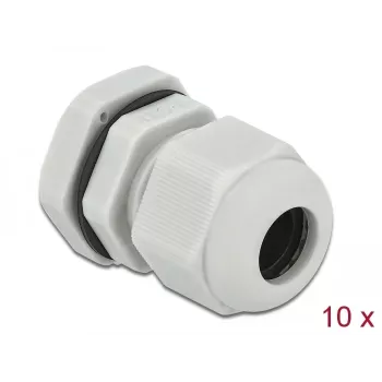 Kabelio sandariklis DeLOCK 60197 Pilkas Plastikinis 10 vnt.