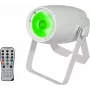 LED prožektorius EUROLITE PST-10 QCL 10 W RGBW — kompaktiškas scenos / studijos šviestuvas su visų spalvų išvestimi