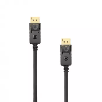 DisplayPort kabelis White Shark MAMBA 2 m – 4K 60Hz, suderinamas su 2.0