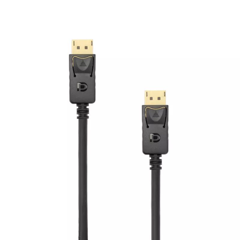 DisplayPort kabelis White Shark MAMBA 2 m – 4K 60Hz, suderinamas su 2.0