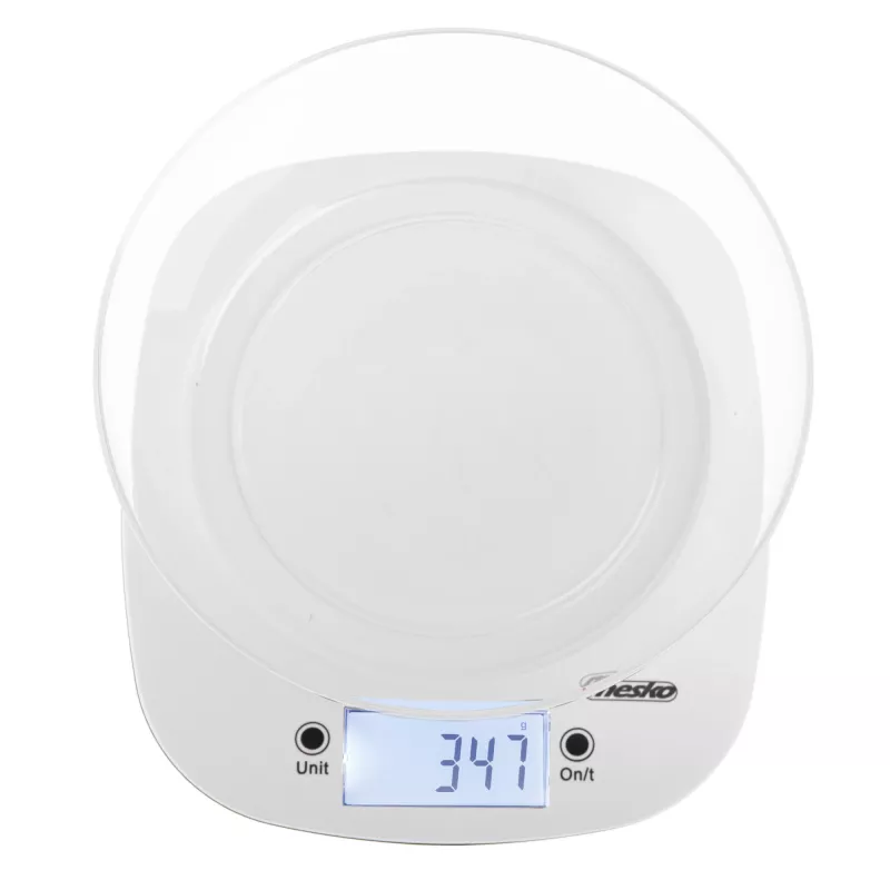 Adler virtuvinės svarstyklės su dubeniu | MS 3179b | Padala 1 g | Ekrano tipas LCD | Juoda