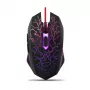 Esperanza MX211 LIGHTNING - pelė - USB - optinė - 6 mygtukai - juoda