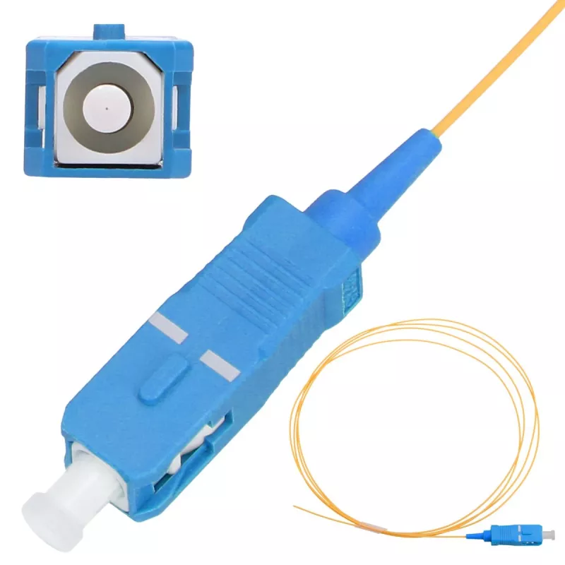 Pigtail SC/UPC vienmodis Extralink G.657.A1 900µm FTTH kabelis 1,5 m