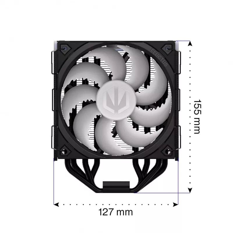 Endorfa Fera 5 Juoda ARGB CPU aušintuvas