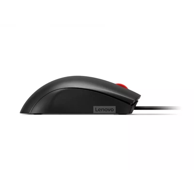 Laidinė USB-A pelė Lenovo 120 — juoda, abiem rankoms tinkama, 1600 DPI, 3 mygtukai, 1,5 m laidas