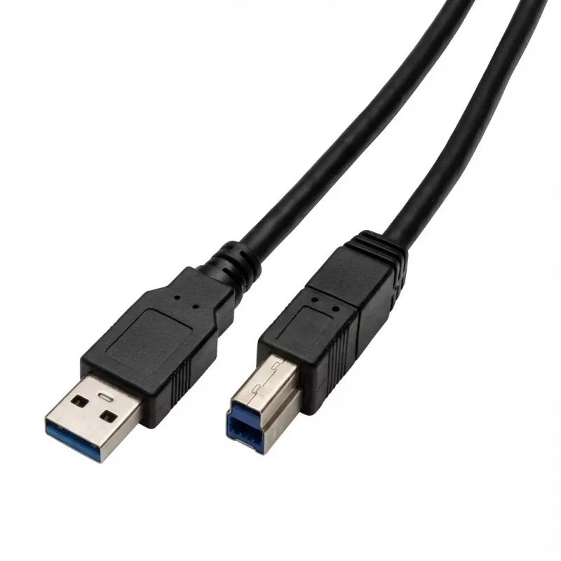 USB A–B laidas Captiva 80292, 2 m, juodas