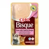 Šlapias kačių skanėstas INABA CIAO Bisque — tunas, jautiena, vištiena 40 g pakeliuose, pakuotėje 24 vnt.