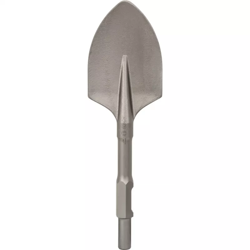 Apvalus plokščiasis kaltas Bosch Professional SDS‑Hex 135 x 400 mm griovimui ir kalimui