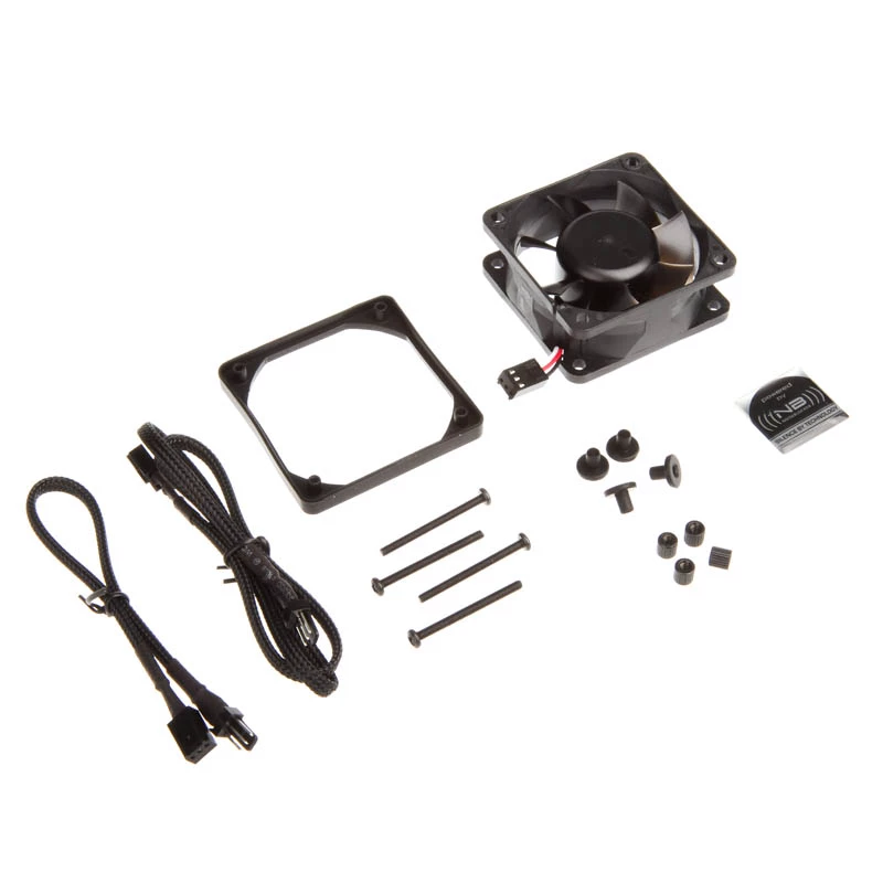 Ventiliatorius Noiseblocker JuodaSilent Pro PR-1