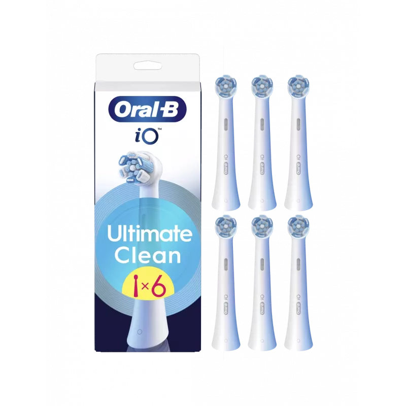 Oral-B iO Ultimate Clean keičiamosios šepetėlių galvutės